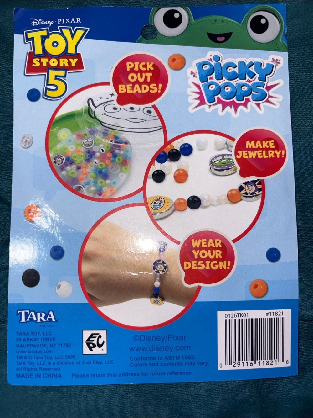 Toy Story 5 Picky Pops Alien Bead Kit - Green